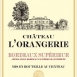 Chateau L'orangerie Bordeaux Rogue 2018